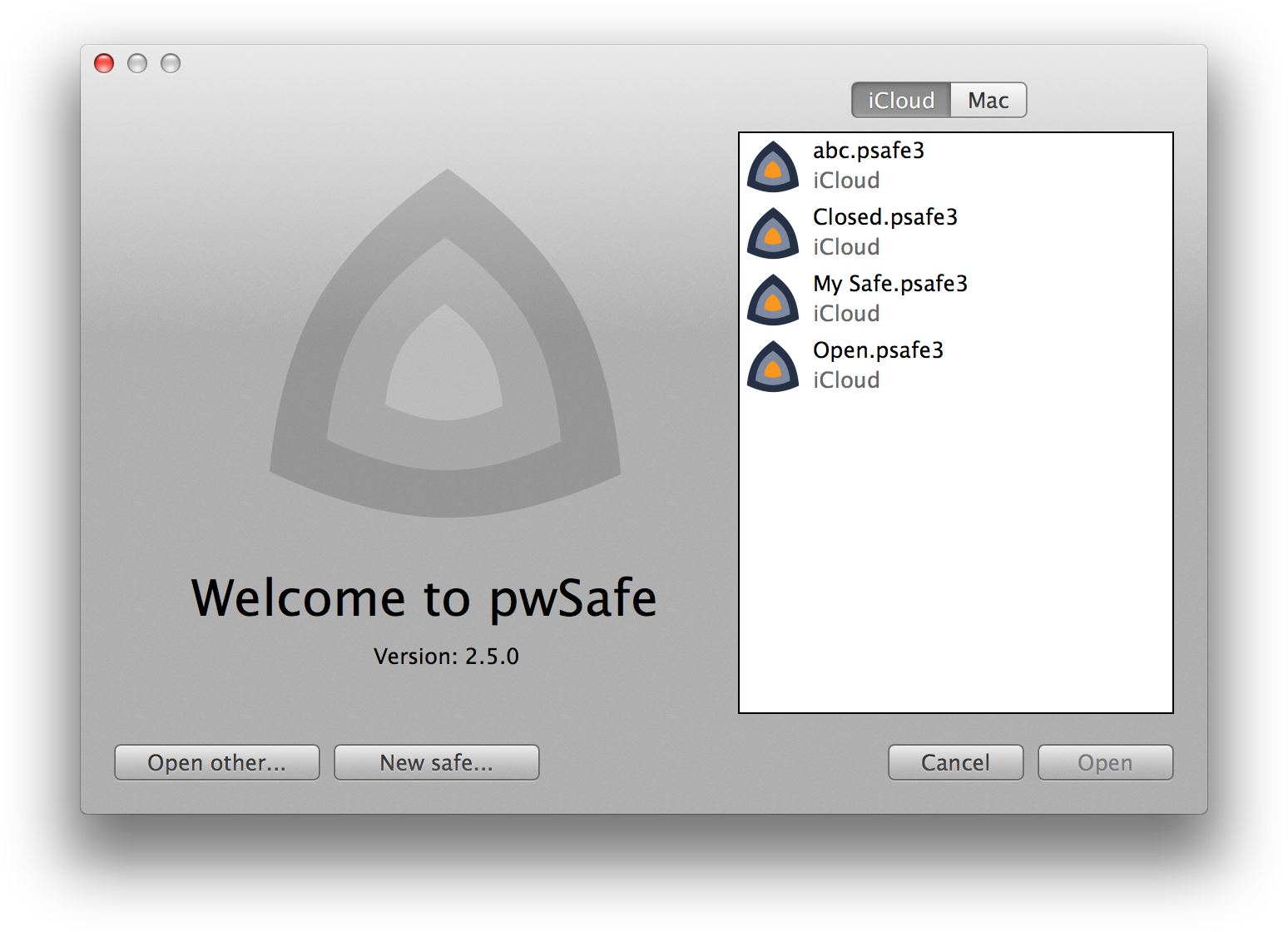 Frustrante Leonardoda polilla pwSafe - Password Safe for Mac